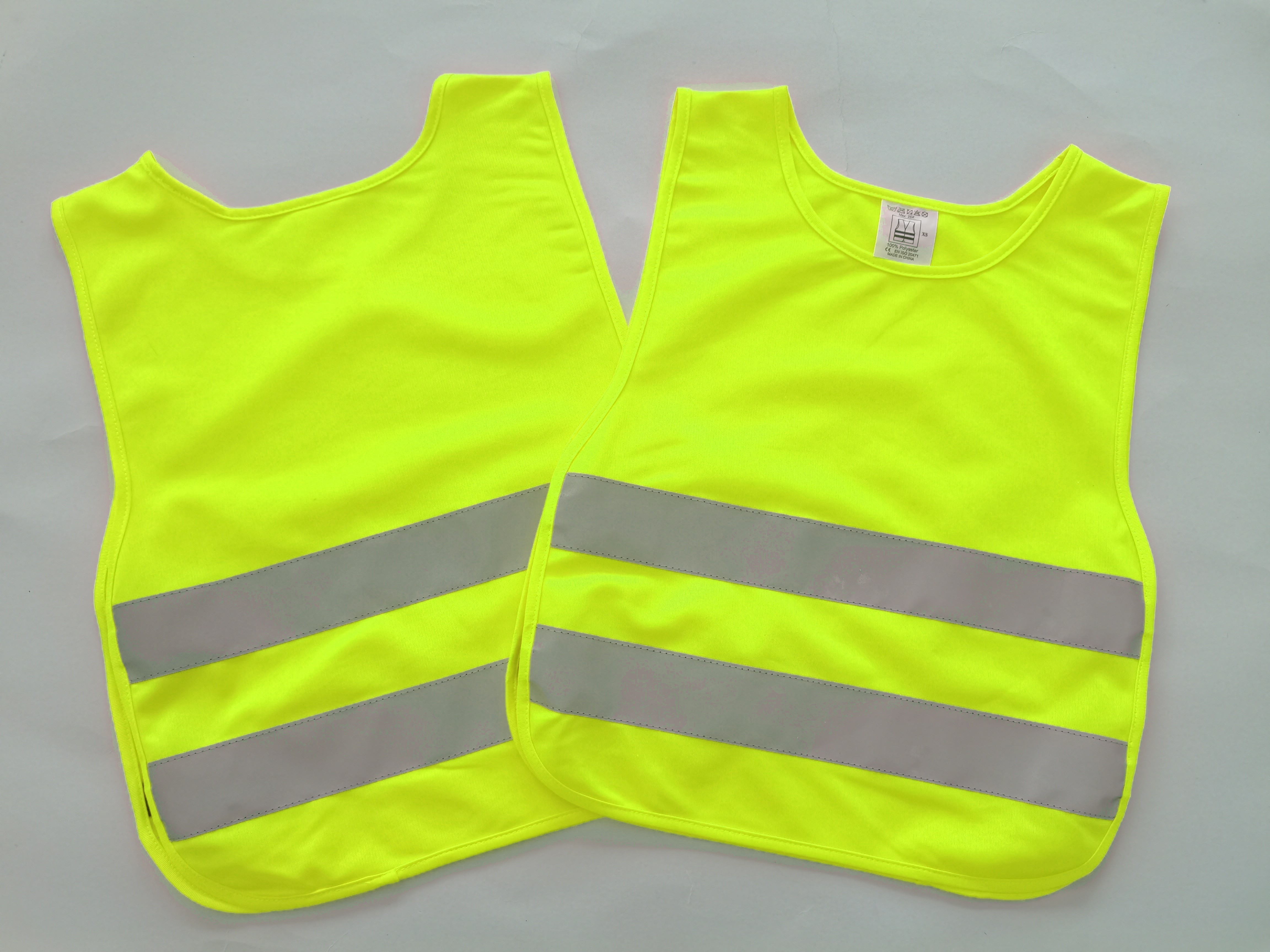 PA0731 Kids Safety vests with hood High Quality Safety Reflective Clothing Warning Vest for children