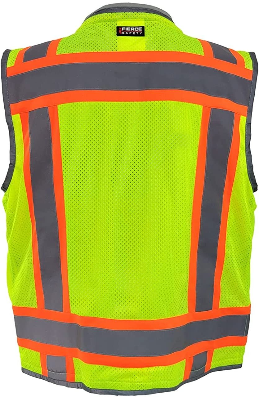 high visibility safety vest safety reflectorized vest Can be customized reflective safety vest