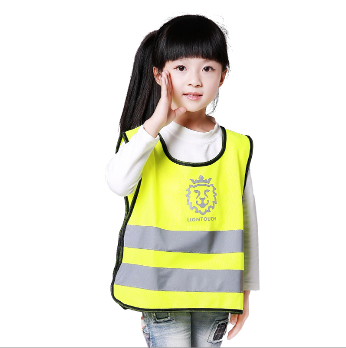 Safety Kids Vest Reflective High Visilibity Children Safety Vest Reflective For Kids Roadway Bib