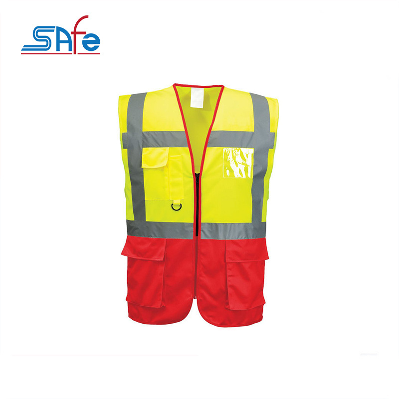 Motorcycle hi vis flame retardant security jacket