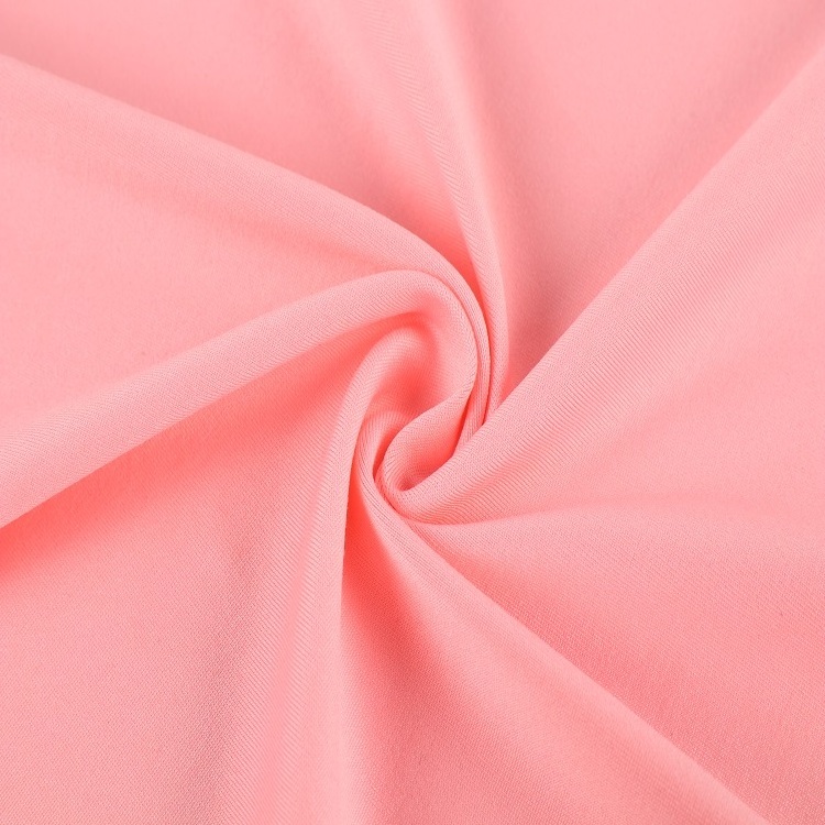 100D 140GSM Soft And Skin-Friendly 95% Polyester 5% Spandex Elastane Knit Single Jersey Fabric For Underwear Pajamas