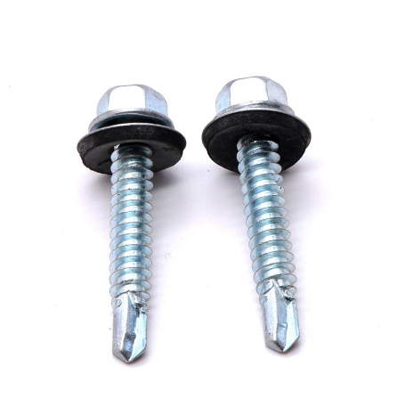 Hex Self-Tapping Hex Self-Drilling Screw  M6.3 * 50 DIN7504K EPDM Washer Bonded Screw