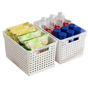 Oem Wholesale Modern Stackable Storage Box Plastic Clothing Storage Basket Closet Drawer with Handle