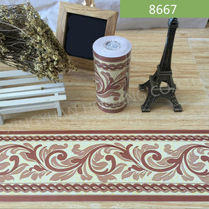 Colorful Design PVC Wall Border Sticker for Decoration Self adhesive film