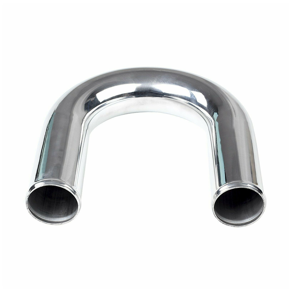 Auto Parts Intercooler Piping Aluminum Pipe 2.5 Inch Pipe Bending Tubing Elbow Intercooler Pipe AF-UP180 63mm 180 Degree EPMAN