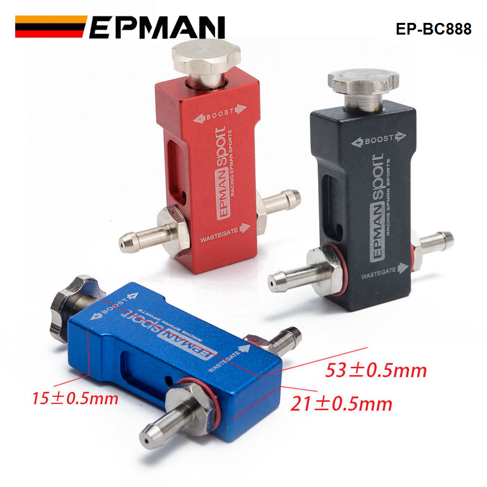 EPMAN Adjustable Manual Turbo Boost Controller 1-30 PSI Boost Tee Type For BMW 5 Series E39 525i 28i EP-BC888