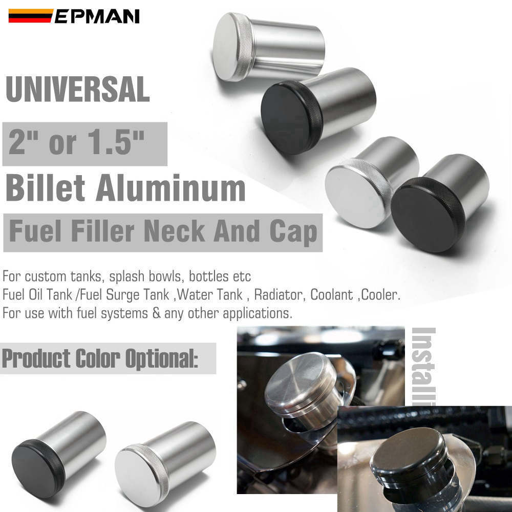 Aluminium Car Vehicle Weld On Filler Neck & Cap 2