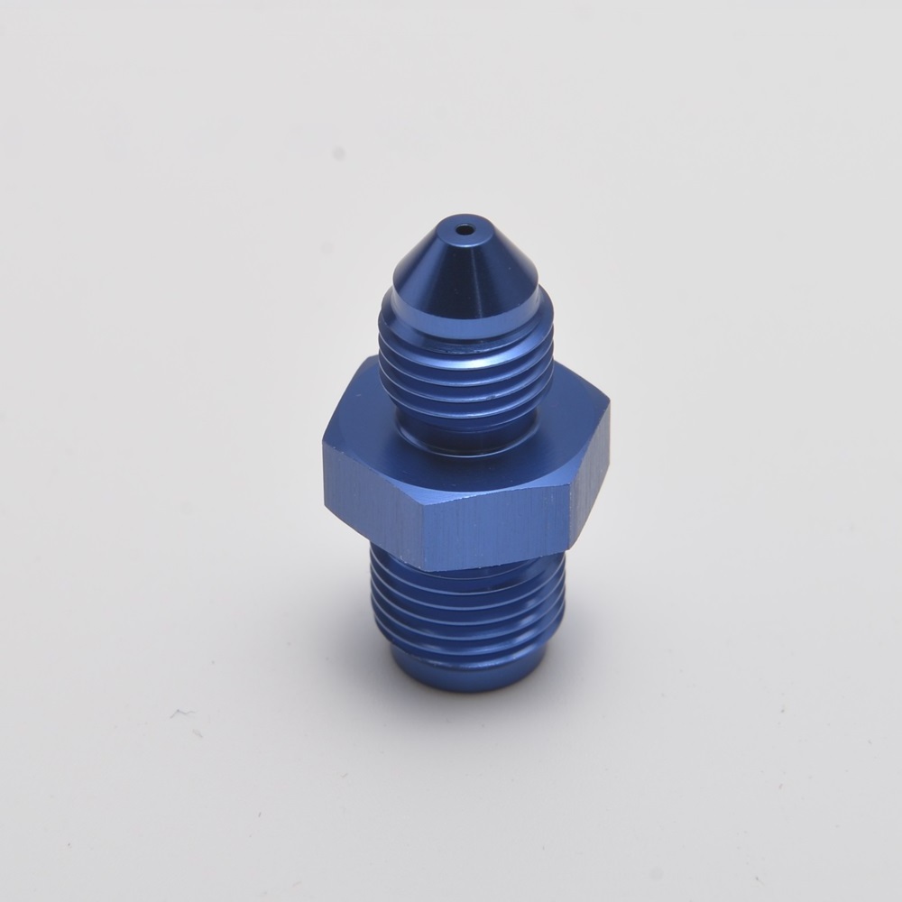 AN3 AluminumTurbo Oil Feed Restrictor Fitting for T25/T28 GT25R GT28R GT30R GT35R Turbo Blue AF-CGQ156