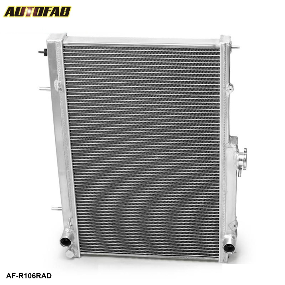 AUTOFAB -42mm 2 Row Alloy Aluminum Radiator For Nissan Skyline R33 RB25DET GTS-T AF-R106RAD