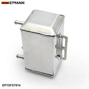 EPMAN Aluminum Universal Oil Catch Surge Tank Oil Separator Oil Reservoir EPYXFST014