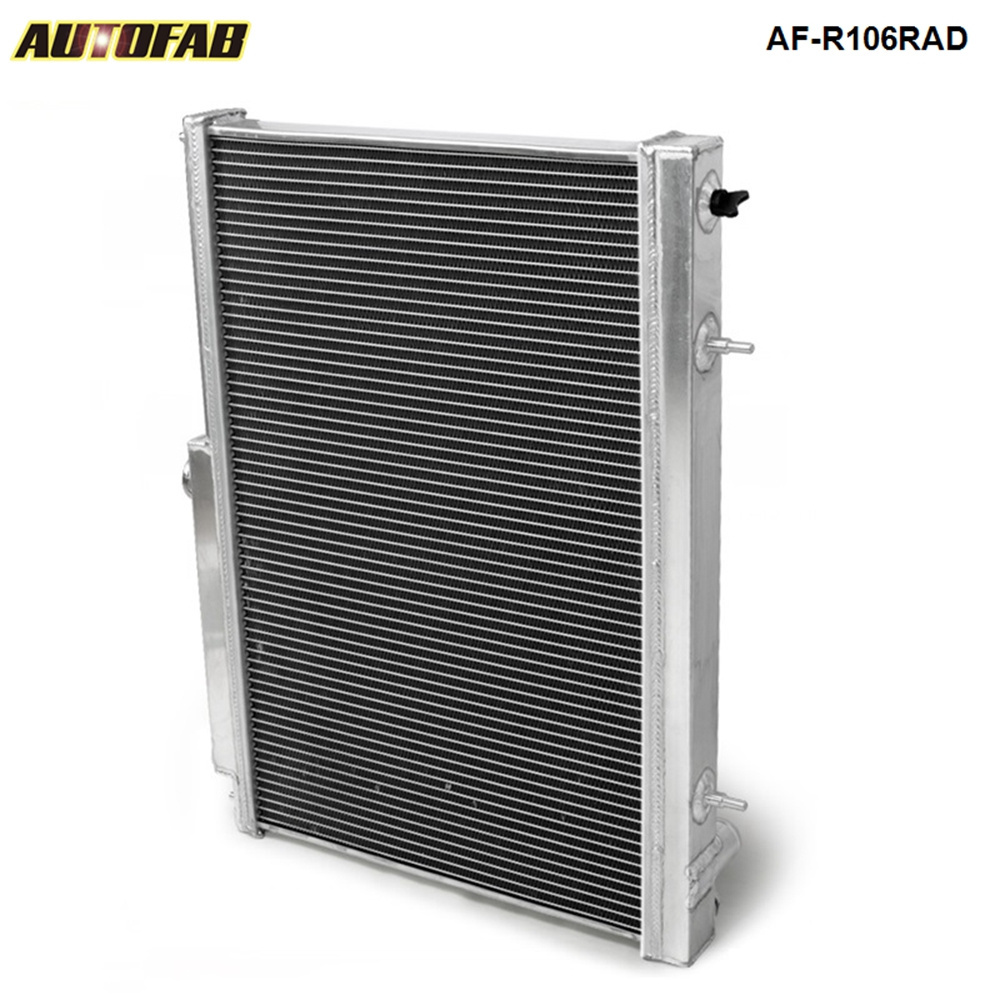 AUTOFAB -42mm 2 Row Alloy Aluminum Radiator For Nissan Skyline R33 RB25DET GTS-T AF-R106RAD