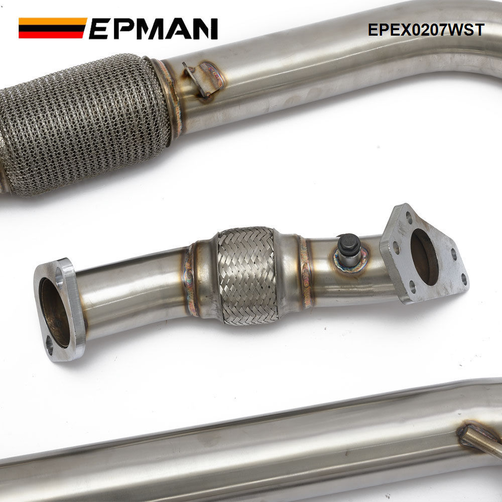 EPMAN Catback Cat Back Exhaust Pipe + Catback Exhaust + Muffler For 2002-2007 Subaru Impreza WRX STI EPEX0207WST