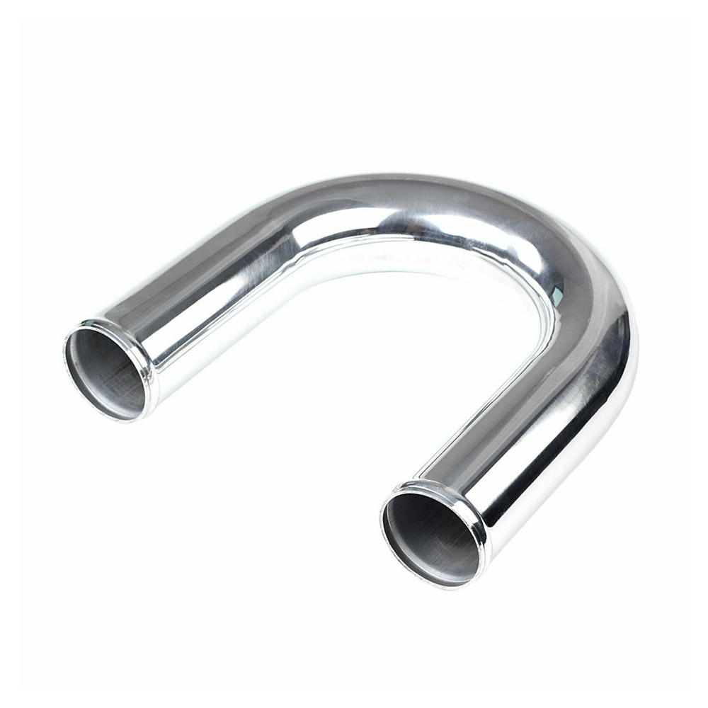 Auto Parts Intercooler Piping Aluminum Pipe 2.5 Inch Pipe Bending Tubing Elbow Intercooler Pipe AF-UP180 63mm 180 Degree EPMAN