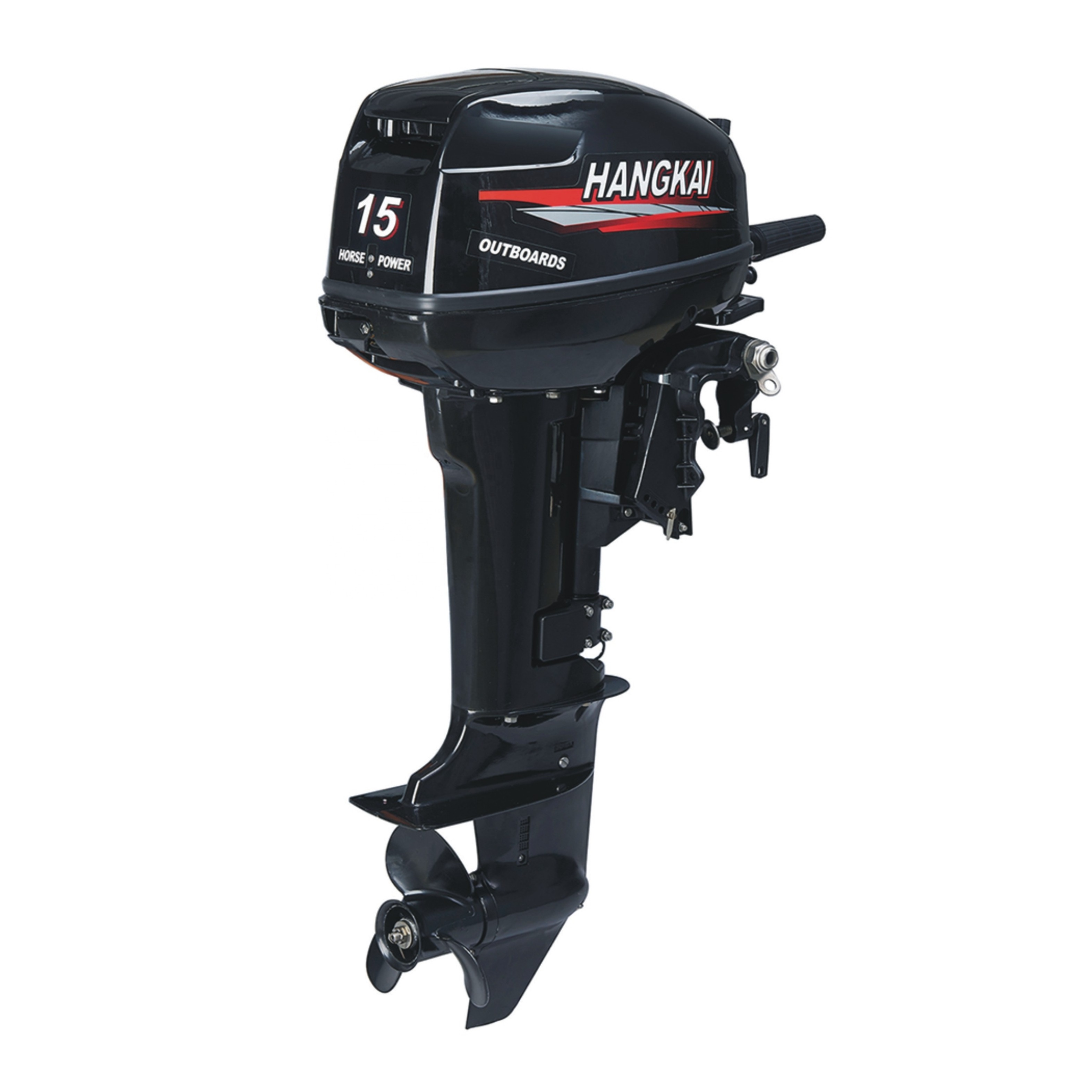 Popular HANGKAI 15HP 2 Stroke Long or Short Shaft Boat Engine Outboard Motors for Sale