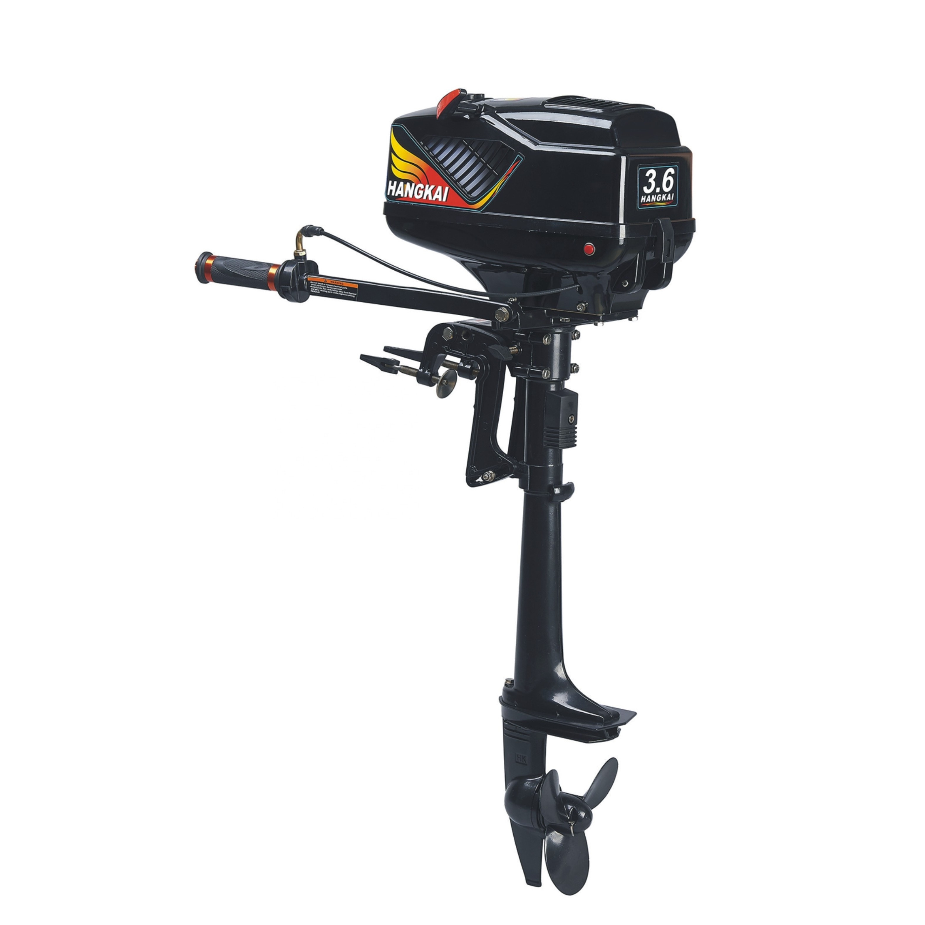 China Small 3.6hp 2 Stroke HANGKAI Outboard Motors for Boat Sale