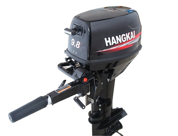 New Popular HANGKAI 9.8HP 2 Stroke Gasoline Boat Engine Outboard Motors for Sale