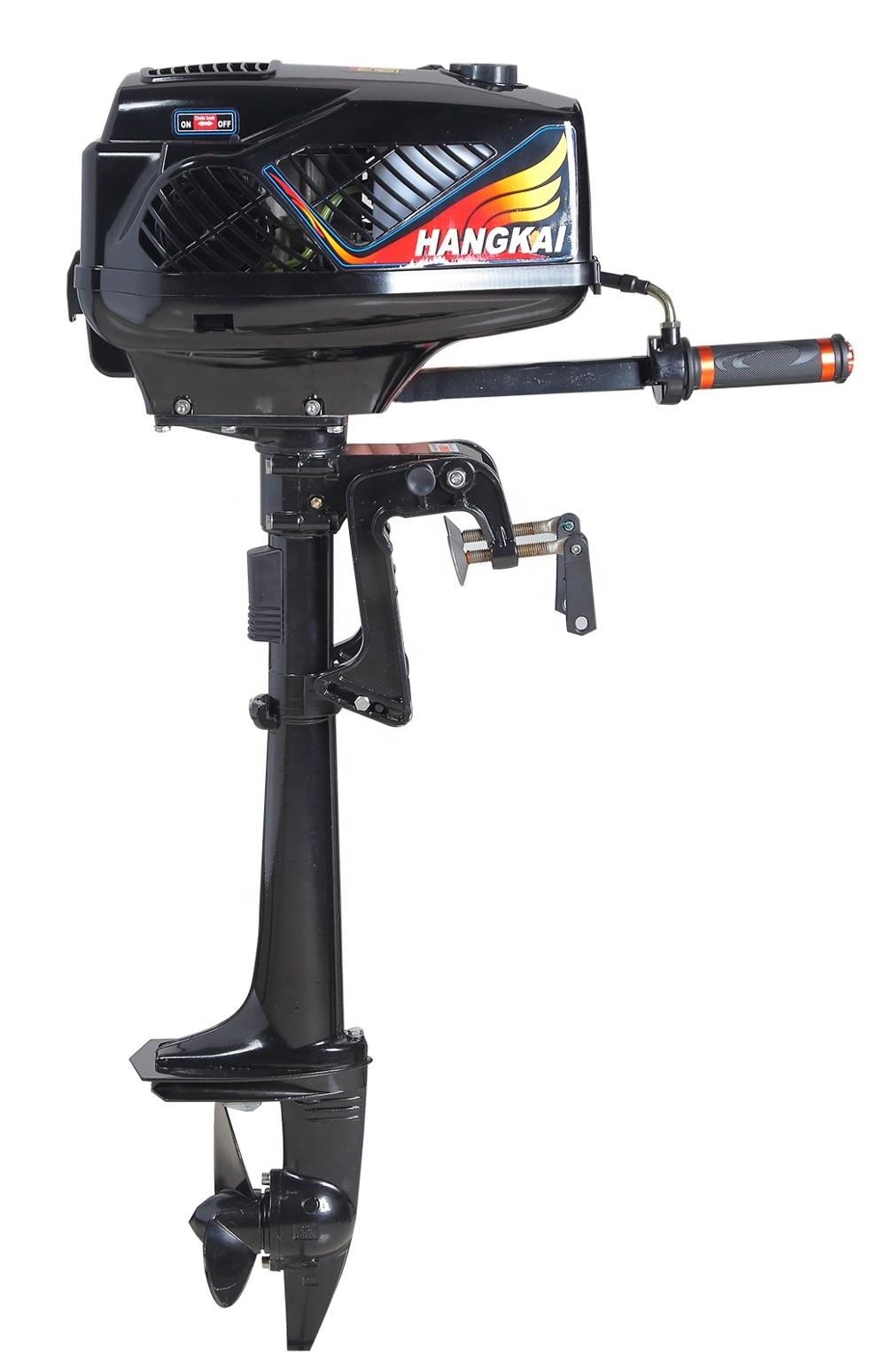 HANGKAI Small 2 Stroke 3.6hp Boat Engine Ship Outboard Motors