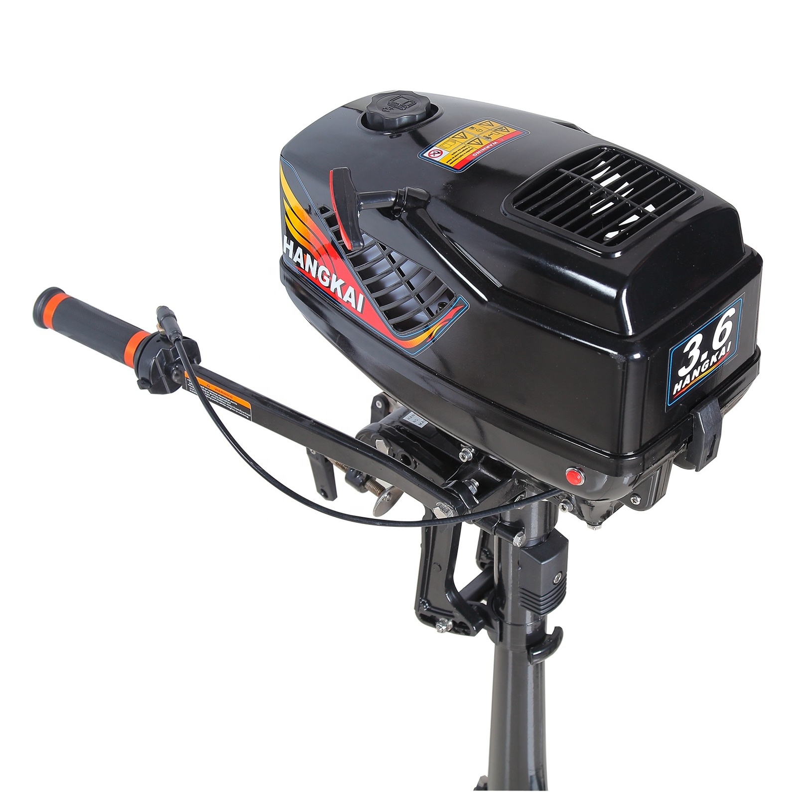 China Small 3.6hp 2 Stroke HANGKAI Outboard Motors for Boat Sale