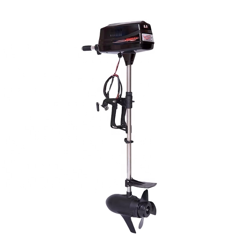 New Powerful HANGKAI 48V 2200W Brushless Electric Trolling Outboard Motors Fishing Boat Engine