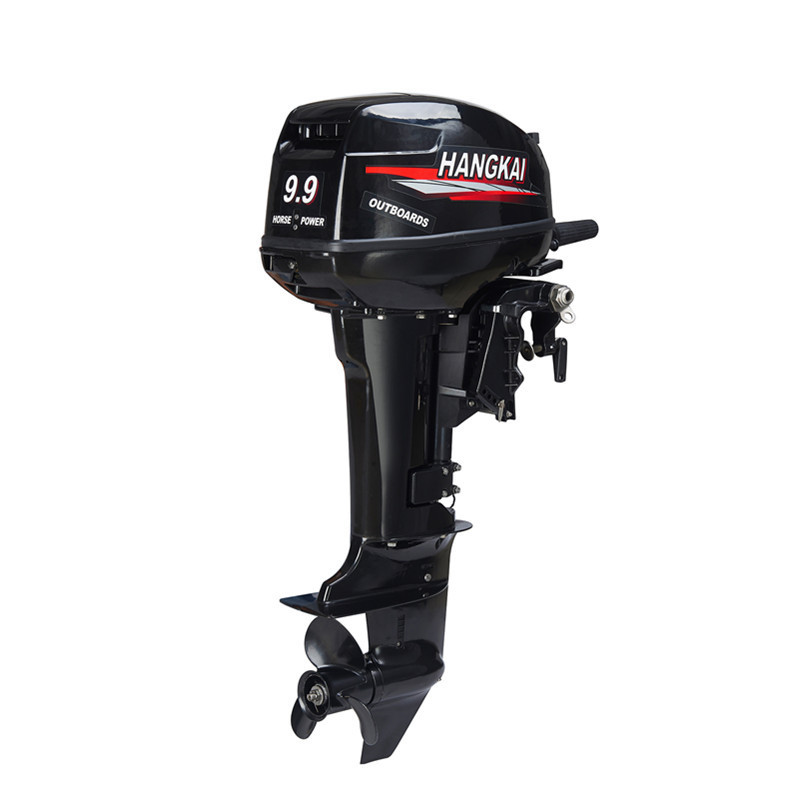 New Popular HANGKAI 9.9HP 2 Stroke Boat Engine Outboard Motors with Long Shaft Available