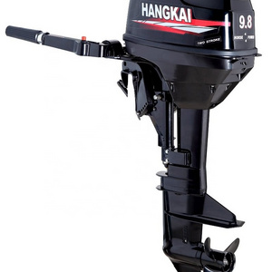 New Popular HANGKAI 9.8HP 2 Stroke Marine Boat Motor Outboard For Sale