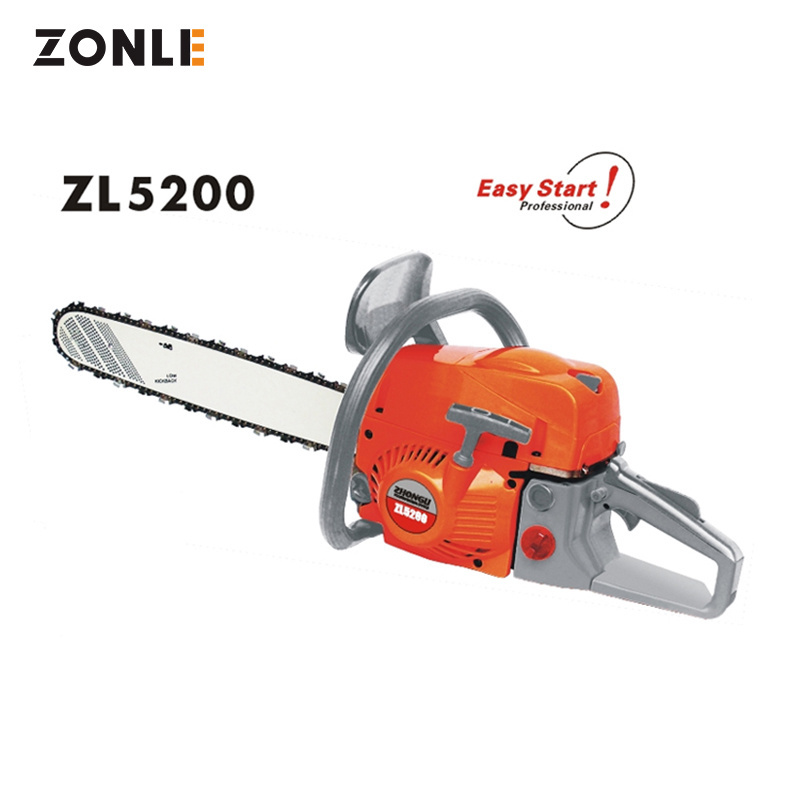 CE certified wood cutting machine hand chainsaw 4 stroke steel chain saw