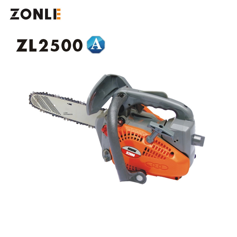 ZL2500A Chinese 2 Stroke Handle Petrol Mini Petrol Chainsaw 25cc