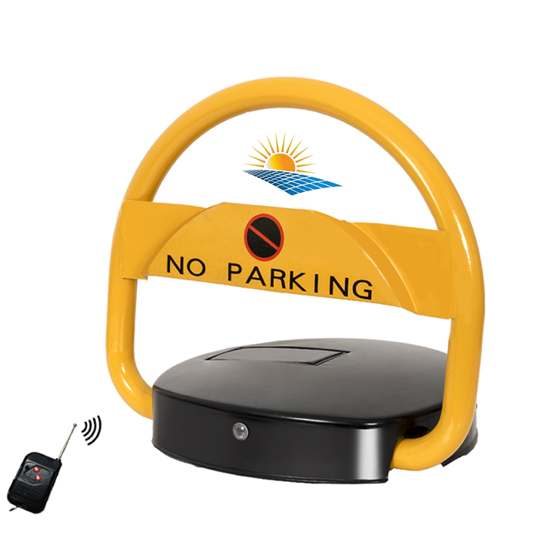 Hot sale solar parking lock 4g private parking obstacle remote control smart wireless solar parking barrier