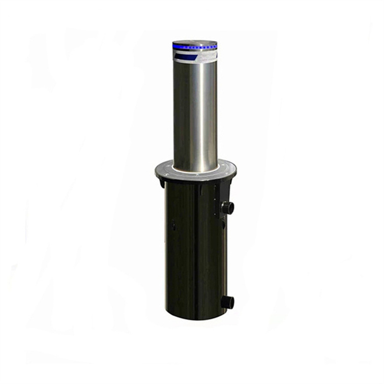 Retractable Stainless Steel Remote Control Parking Bollard Automatic Hydraulic Rising Bollard hydraulic automatic bollard