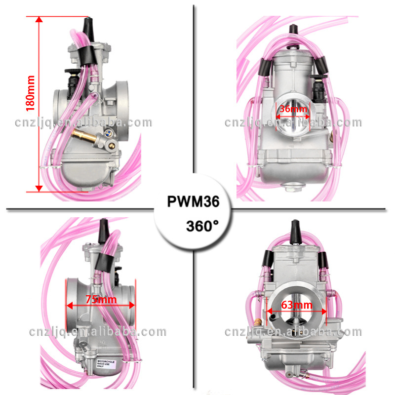 PWM 36mm Racing Carb Carburetor For Keihin PWM36 36 mm Honda Yamaha Motorcycle Scooter ATV Dirt Bike 200cc-300cc Engine