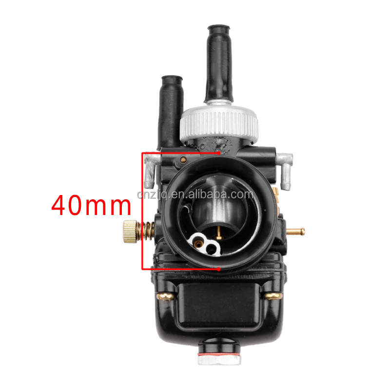 Black Edition Dellorto PHBG DS Racing 21mm Carburetor Carb For 2 Stroke 50cc-100cc Scooter Moped Gas Motorized Bike Bicycle