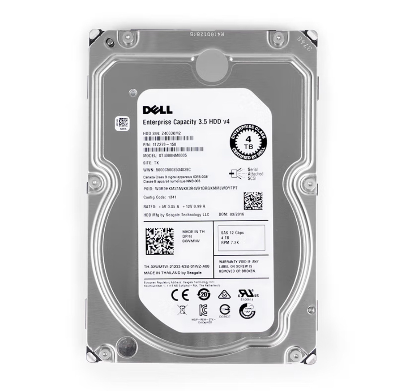 4TB/6TB/8TB/10TB/12TB/14T/16T/18T Durable Standard Mechanical Hard Drive Internal Hard Disk 3.5 Inch