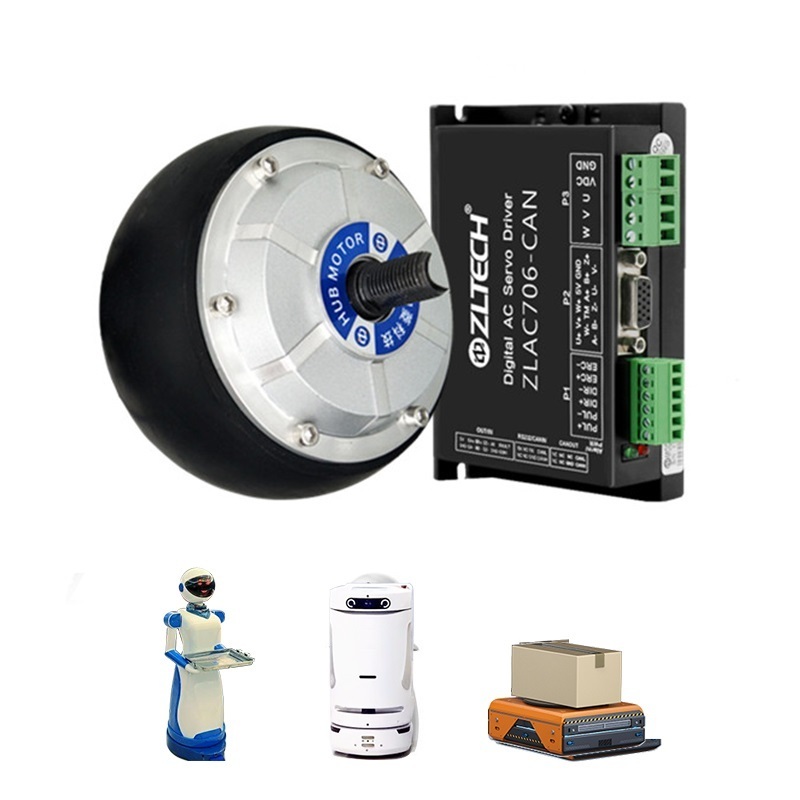 ZLTECH electric hub motor kit for europe built-in 1024 encoder 24V hub motor wheelchair kit for push electric car