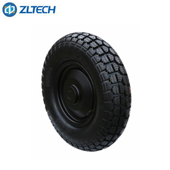 ZLTECH CE 16inch 48V 800W 200kg load AGV gearless BLDC off-road tyre wheel hub servo motor engine for station inspection robot