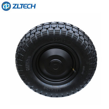 ZLTECH CE 16inch 48V 800W 200kg load AGV gearless BLDC off-road tyre wheel hub servo motor engine for station inspection robot