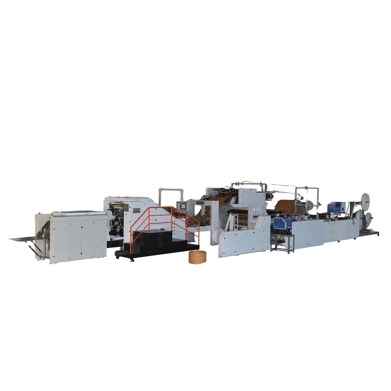 ZONO F450QX fully automatic paper bag making machine paper carry bag making machine with printing hot sale series