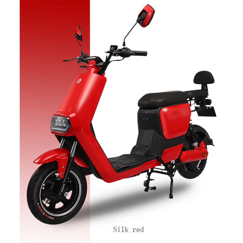 Wuxi Factory 48v 60v 800w 1000w 1200w  adult electric motorcycle cheap scooter e moped with pedal