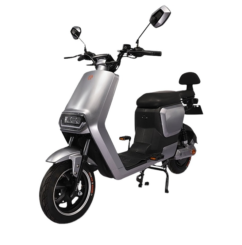 Wuxi Factory 48v 60v 800w 1000w 1200w  adult electric motorcycle cheap scooter e moped with pedal