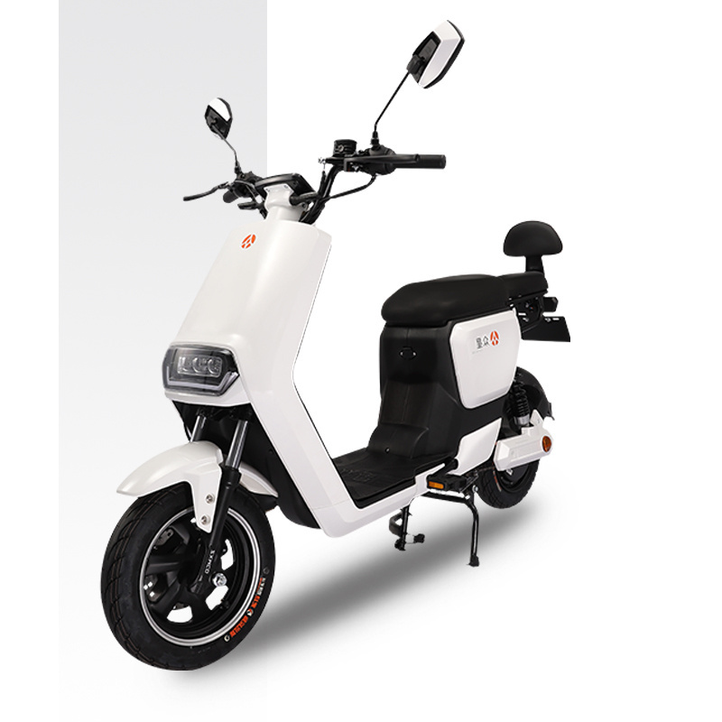 Wuxi Factory 48v 60v 800w 1000w 1200w  adult electric motorcycle cheap scooter e moped with pedal