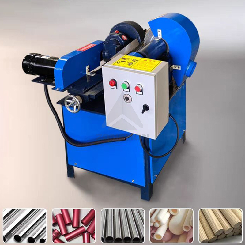 Single Grinding Head Round Tube Polishing Machine Stainless Steel Wire Drawing Machine