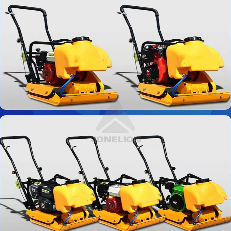 Small hydraulic vibration flat compactor reversible vibration diesel gasoline stone compactor for sale