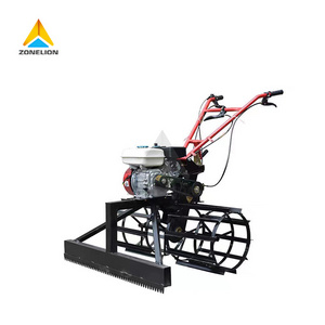 Super Promotions Mini Gasoline Diesel Concrete Roller Concrete Paver Cement Roller Screed For Sale