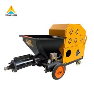 High pressure small cement mortar spraying machine concrete mortar spray gun