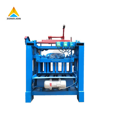 Manual Semi Automatic Interlocking Hourdis Smart Habiterra Paver Hollow Cement Concrete Block Making Machine For Concrete Block