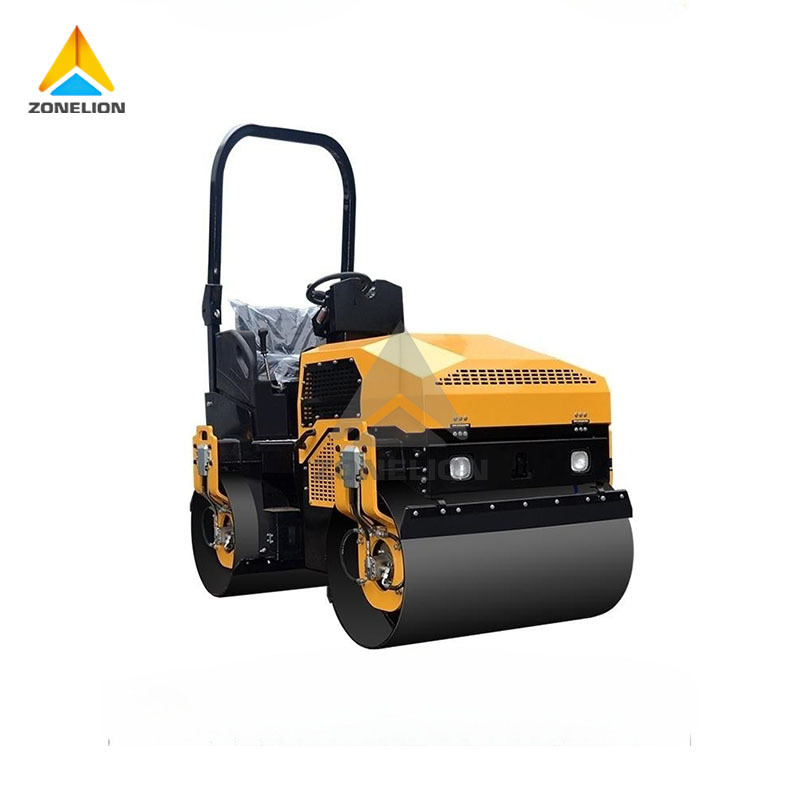 1 ton 3 ton 5 ton mini vibratory compactor Asphalt roller Double drum road roller diesel roller