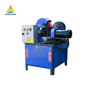 Full Automatic Stainless Steel Wire Grinding Machine Brushed Aluminum Metal Deburr Tube And Pipe Polishing Machine