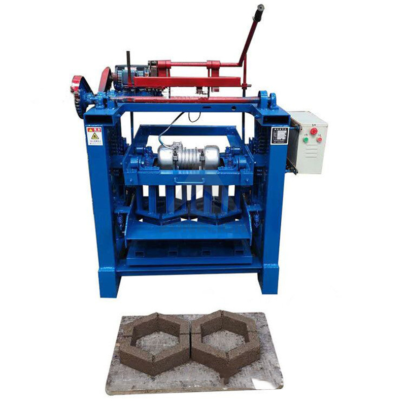 Manual Semi Automatic Interlocking Hourdis Smart Habiterra Paver Hollow Cement Concrete Block Making Machine For Concrete Block