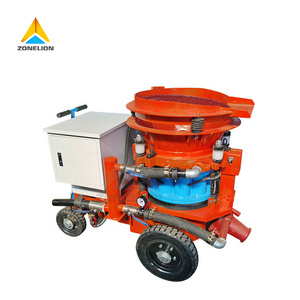 better China Factory 3m3/h 5m3/h 7m3/h 9m3/h Concrete Dry Shotcrete Machine concrete spray shotcrete gunite machine wet and dry