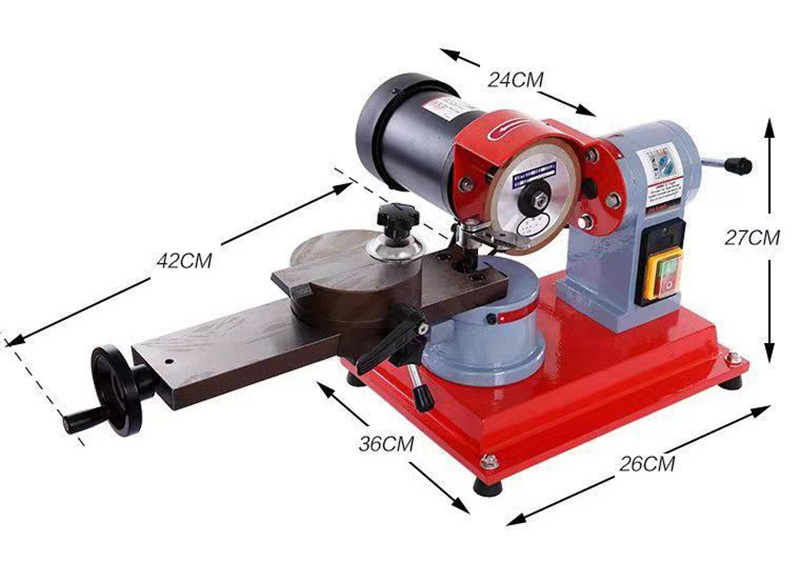 New type Small manual gear grinding machine Carbide saw blade shar pener