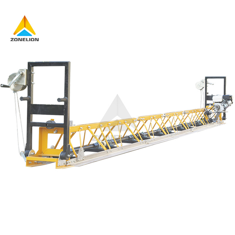 High Quality Stainless Steel Gasoline Engine Concrete Surface Vibratory Roller Truss Concrete Vibratory Screed By Factory Price